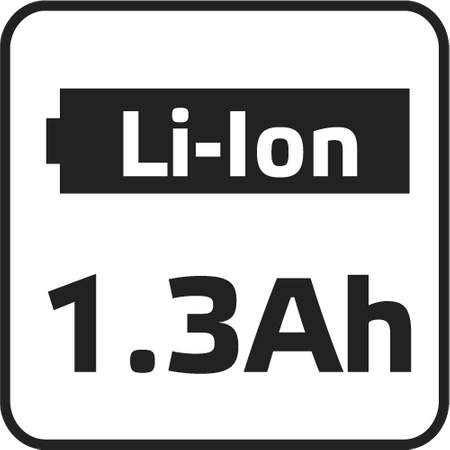Sekator akumulatorowy 7.2V, Li-Ion/1.3Ah
