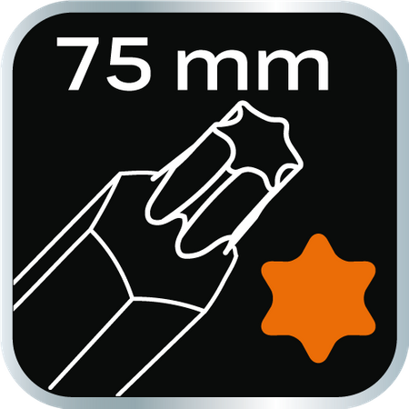 Końcówki wkrętakowe, zestaw 40 szt.