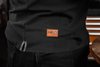 Koszulka polo DENIM, czarna, rozmiar XXL