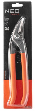 Nożyce do blachy 260 mm, lewe