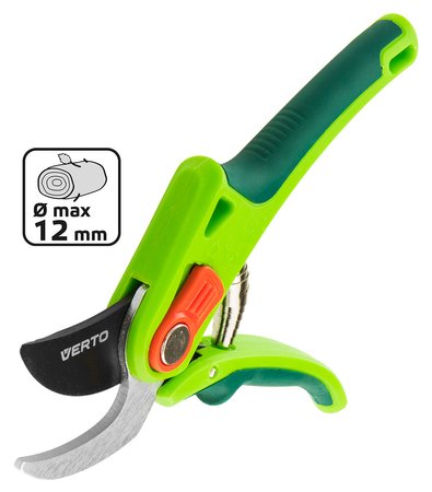 Sekator ogrodowy uniwersalny, regulacja rozstawu, średnica cięcia 12 mm