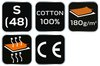 T-shirt roboczy Premium PRO, rozmiar S