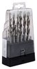Wiertła do metalu HSS-G, 2 - 8 mm, zestaw 13 szt.