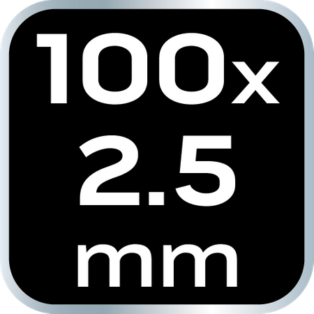Opaski zaciskowe EXTREME czarne zestaw 75 szt.