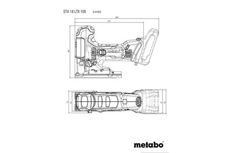WYRZYNARKA AKUMULATOROWA STA 18 LTX 100