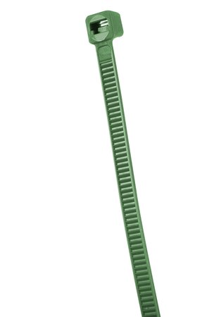 Opaski zaciskowe ogrodowe 4,8 x 160mm, 50 szt., zielone