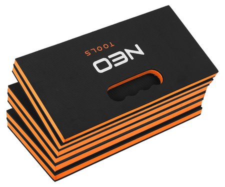 Składana mata do pracy pod samochodem, 1200 x 400 x 23 mm, 3 warstwy