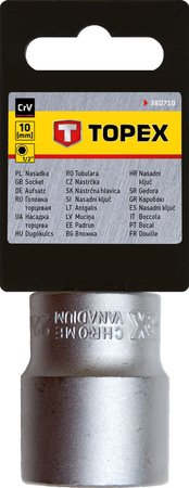 Nasadka sześciokątna 1/2", 10 mm