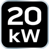 Nagrzewnica olejowa 20kW, zbiornik 19l, bez kółek