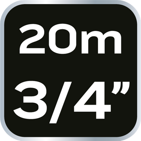 Wózek na wąż ogrodowy, metalowy, do 60 m węża 1/2", z prowadnicą węża