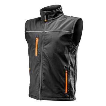 Bezrękawnik roboczy softshell, rozmiar XXL