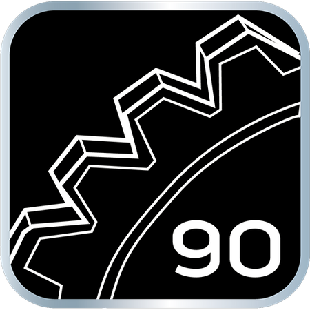 Klucze nasadowe 1/2", zestaw 12 szt.