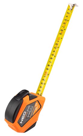 Miara zwijana stalowa 10 m x 25 mm, calowa