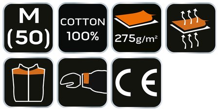 Bluza robocza, HD+, rozmiar M
