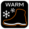 Wkładki do butów thermal comfort, rozmiar 44-45