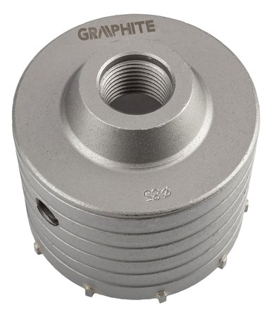 Otwornica widiowa 85mm z adapterem SDS+ oraz wiertłem pilotującym
