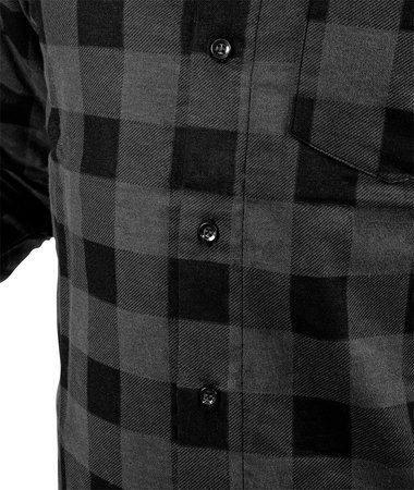 Koszula flanelowa, szara, rozmiar XXL