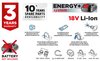 Pilarka tarczowa akumulatorowa Energy+ 18V, Li-Ion, tarcza 165 x 20 mm, bez akumulatora