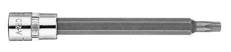 Końcówka TORX TX25 na nasadce 1/4", długa, 87 mm