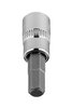 Końcówka sześciokątna H6 na nasadce 1/4", krótka, 37 mm