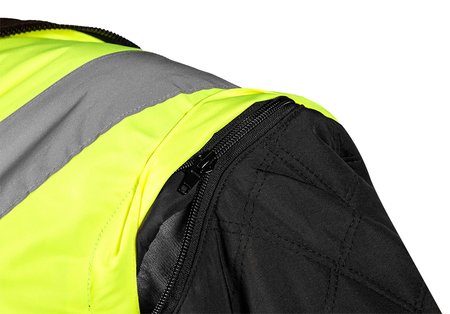 Kurtka robocza ostrzegawcza 5w1, ocieplana, żółta, rozmiar XXXL