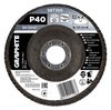 Ściernica listkowa cyrkonowa 125 x 22.2 mm, P40