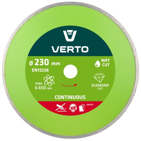 Tarcza diamentowa 230 x 22.2 mm, pełna