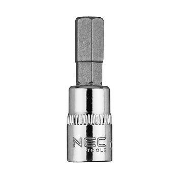 Końcówka sześciokątna H7 na nasadce 1/4", krótka, 37 mm