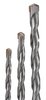 Zestaw wierteł do betonu hartowane: 4, 5, 6, 8, 10 mm, 5 szt.