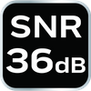 Nauszniki przeciwhałasowe, SNR 36dB, CE