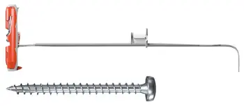 Fischer DuoTec 10 S PH Kołek Uchylny z Wkrętem Soczewkowym (25 szt.) 539025