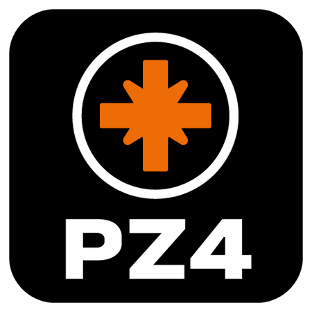 Bity udarowe PZ4 x 25 mm, 20 szt.