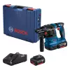 Bosch GBH 185-LI Młot udarowo-obrotowy akumulatorowy SDS plus 18V (2x GBA 18V 4.0Ah, GAL 18V-40)