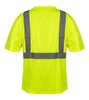 T-shirt ostrzegawczy, żółty, rozmiar L