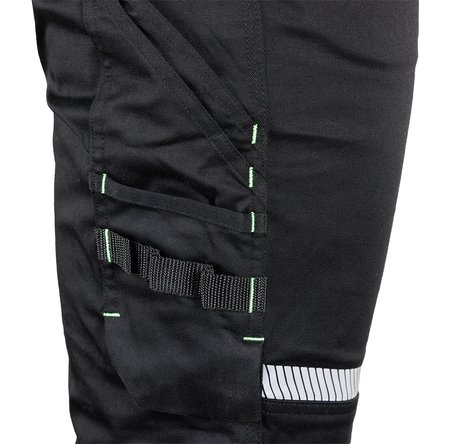 Spodnie robocze Mix&Match, czarne, rozmiar XXL