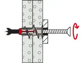 Fischer DuoBlade S Kołek Samowiercący do Płyt G-K z Wkrętem (20 szt.) 545678