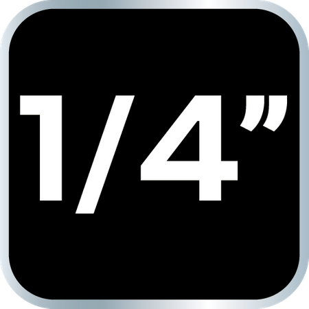 Klucze nasadowe 1/4", zestaw 14 szt.