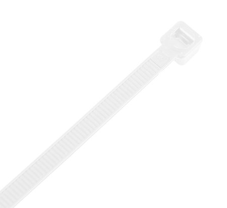 Opaski zaciskowe EXTREME 4.8 × 300 mm, białe, 20 szt.