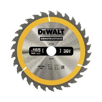 PIŁA TARCZOWA DO DREWNA 165/20MM, 30 ZĘBÓW