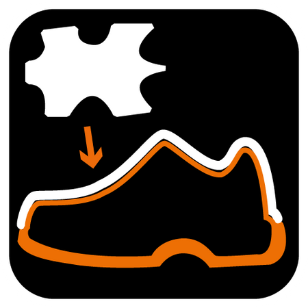 Sandały skórzane S1 FO, stalowy podnosek, rozmiar 47