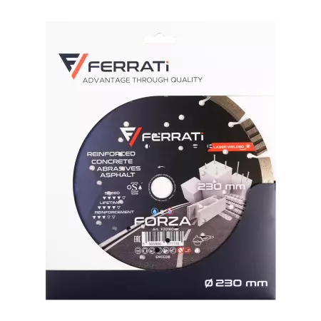 Ferrati Tarcza Diamentowa F20160 230mm FORZA