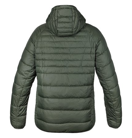 Kurtka Mix&Match, pikowana, puchowa, lekka, oliwkowo-czarna, rozmiar M