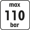 Myjka ciśnieniowa 1400W, ciśnienie 80 (maks. 110) bar