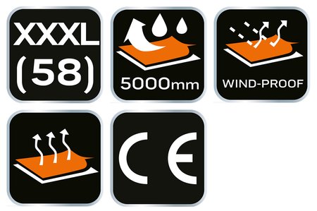 Spodnie robocze softshell, rozmiar XXXL