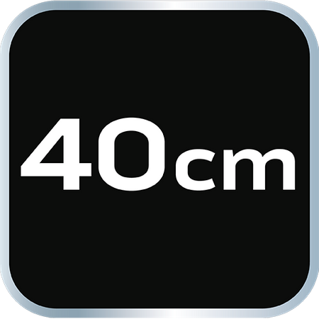 Poziomnica aluminiowa S 300, 3 libelle, 40 cm