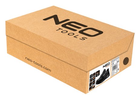 Półbuty robocze S1 SR Neo Air, stalowy podnosek, odblaskowe, rozmiar 40