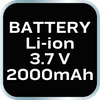 Latarka akumulatorowa USB  300 lm 2 w 1 CREE XPE + COB LED