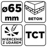 Otwornica widiowa 65 mm