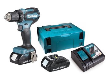 WIERTARKO-WKRĘTARKA AKUMULATOROWA UDAROWA 18V 2*2AH LI 2-BIE