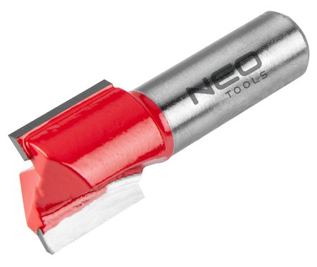 Frez palcowy dwuostrzowy, TCT, 20 x 19 mm, trzpień 8 mm